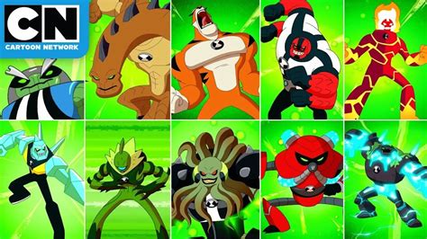 Ben 10 Cartoon Network All Aliens | Images and Photos finder