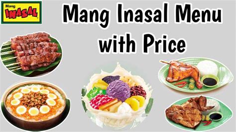 Mang Inasal Menu with Price 2025 Philippines [UPDATED]