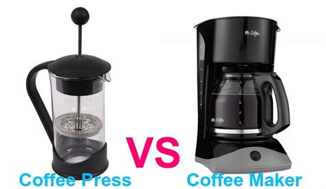 Coffee Press Vs Coffee Maker: Know The Differences