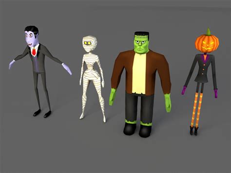 Characters Low-poly 3D Model 1145509 TurboSquid | ubicaciondepersonas.cdmx.gob.mx