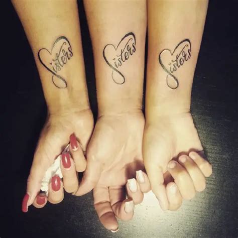 40 Inseparable Sisters Infinity Tattoo You'll Love to See