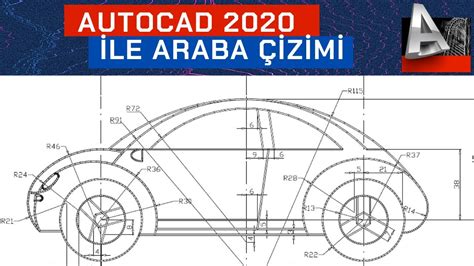 Auto Cad Autocad 2d Car Drawing With Dimensions Download Autocad ...