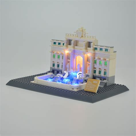 Light Kit For Trevi Fountain LED Lighting Set 21020 - BuildingToyStore.com