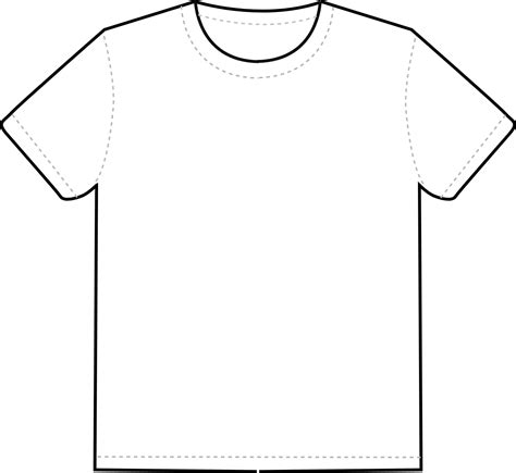 Free T Shirt Outline Template, Download Free T Shirt Outline Template png images, Free ClipArts ...