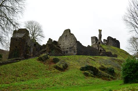 Okehampton Castle, England.