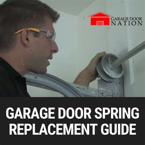 Garage Door Spring Replacement and Adjustment Guide – How to Tutorial – Garage Door Nation