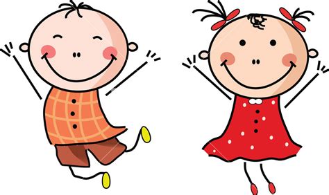 Happy Kids Cartoon - ClipArt Best