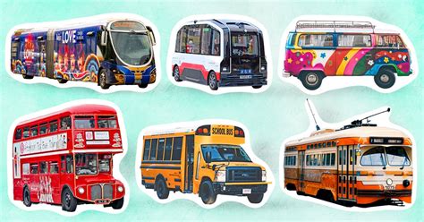 A Guide to Different Types of Buses / 5-Minute Crafts