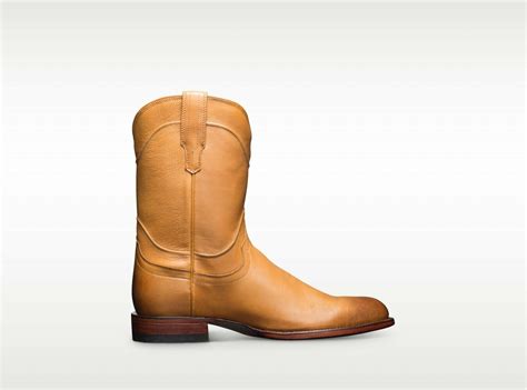 Handmade Mens Tan color Leather Cowboy boots, Western style cowboy boot on Storenvy