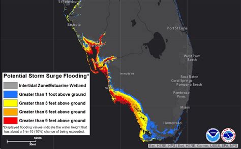 Hurricane Storm Surge Map