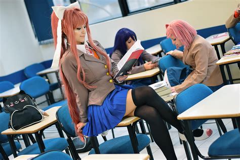 JUST MONIKA - DDLC Cosplay by Kitsune-Raposa on DeviantArt