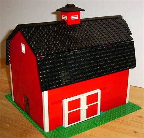 Classic Red Barn LEGO instructions use your own LEGOs to | Etsy