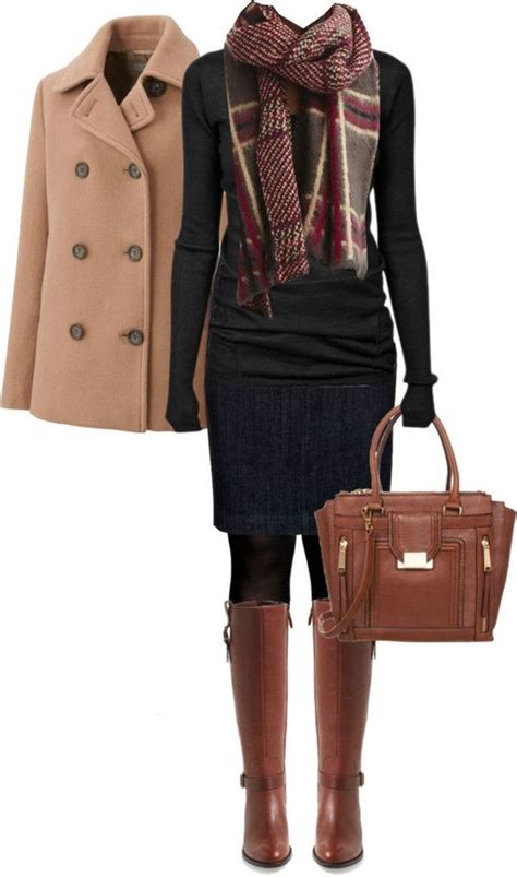 12 Best Classic Polyvore Outfits For Winter 2022 - Warm Winter Outfit Sets