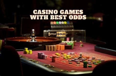 Top Casino Games with Best Odds [Highest and Lowest Odds]