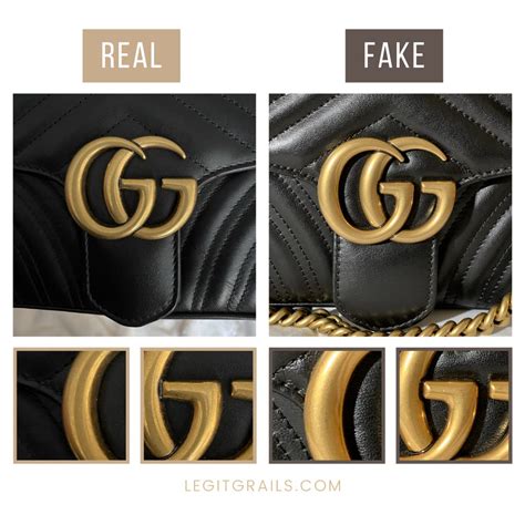 How To Spot Fake Vs Real Gucci Marmont Bag – LegitGrails