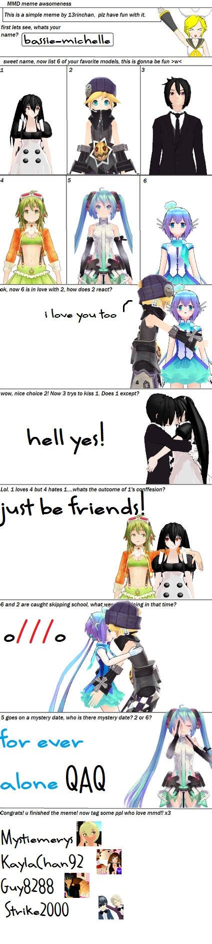 mmd meme 1 by bassie-michelle on DeviantArt