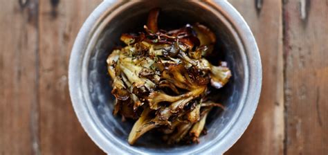 Roasted Hen of the Woods Mushrooms - The Local Palate