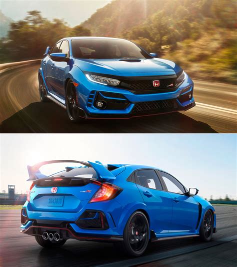 2020 Honda Civic Type R Makes US Debut at Chicago Auto Show in New Boost Blue Color - TechEBlog