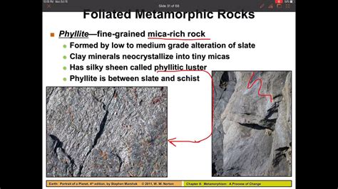 Foliated Vs Non Foliated - slideshare