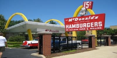 Picture of the Original McDonald's Location | POI Factory