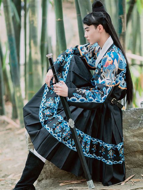 Ming Dynasty Kung Fu Master Costume - Fashion Hanfu