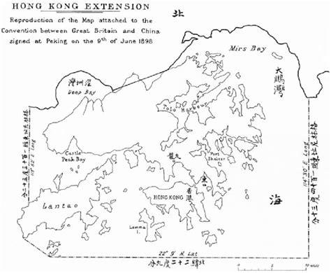 2. The New Territories. (Source: Adapted from an old map available from... | Download Scientific ...