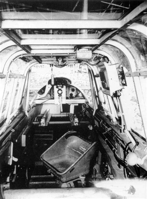 Inside the cockpit of a Bf 110C-1 looking aft, over the back of the pilots seat. | German ...