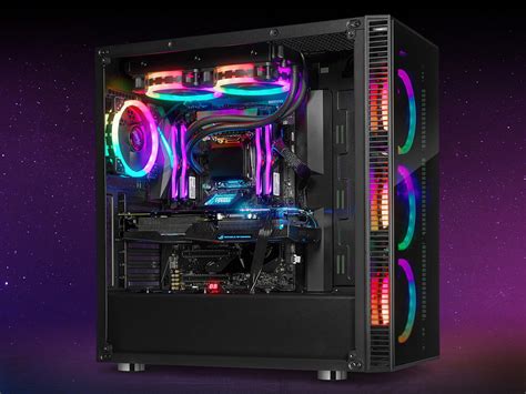 Rosewill ATX Mid Tower Gaming PC Computer Case with Dual Ring RGB LED ...