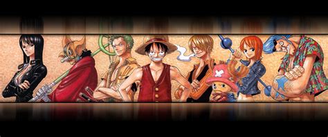 One Piece characters illustration, ultra-wide, One Piece HD wallpaper ...