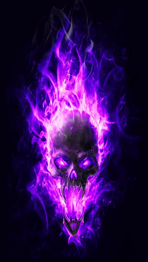 🔥 [16+] Blue Skull Fire Wallpapers | WallpaperSafari