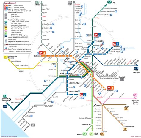 Rome Metro Map English - Dolley Hollyanne