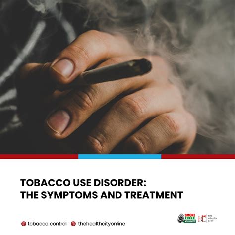 TheHealthCity - Tobacco Use Disorder:The Symptoms And Treatment