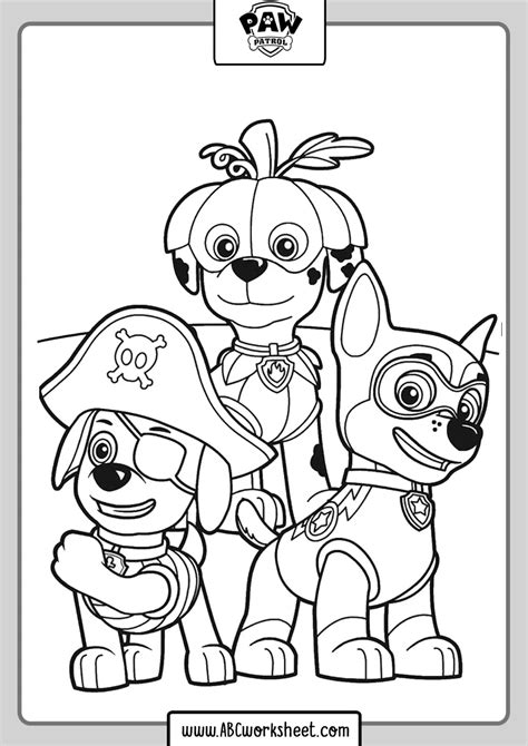 Paw patrol coloring pages – Artofit