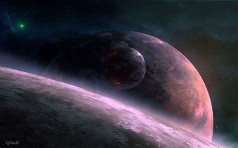 planetscape, Sci fi, Planet, Landscape, Space, Art, Artwork Wallpapers HD / Desktop and Mobile ...