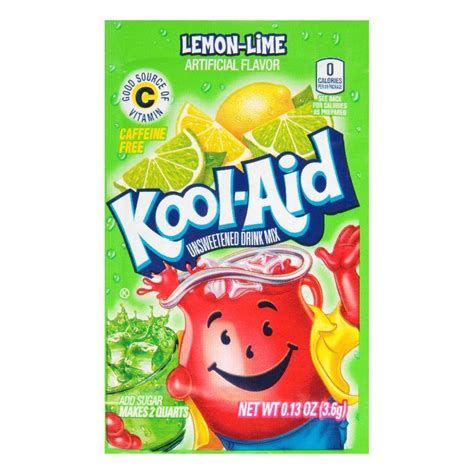 Kool Aid Lemon-Lime Drink Mix Packet | Drink Mix