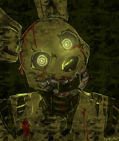 Springtrap by BlackMistOriginal on DeviantArt