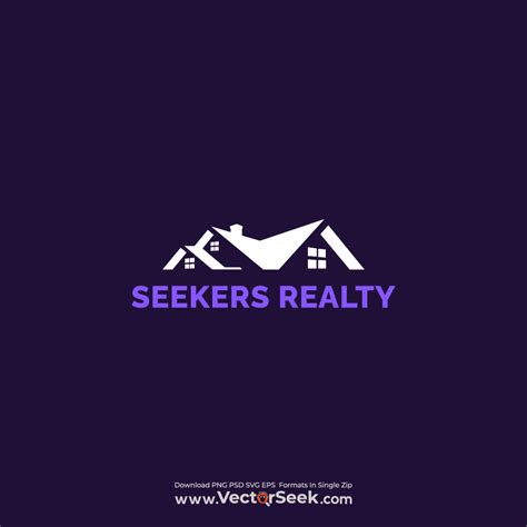 Seekers Realty Logo Template - (.Ai .PNG .SVG .EPS Free Download)