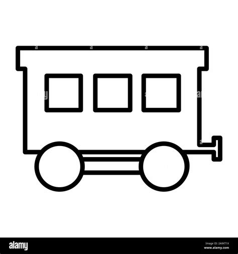 Railway car icon illustration Stock Vector Image & Art - Alamy