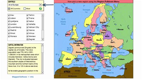 Eastern Europe Capitals Map Quiz – Get Map Update