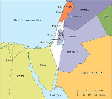 1948 Israel War Map