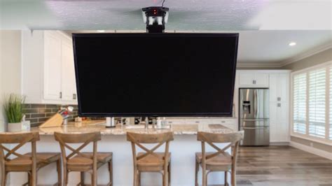 Retractable Ceiling Mount For Tv | Review Home Co