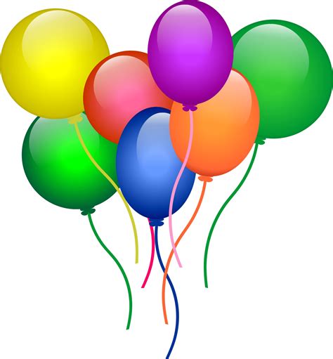 Party Balloons Clipart | Free download on ClipArtMag