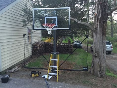 Professional Basketball Installation and Assembly | Baltimore County, Maryland | Portable ...