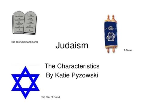 Judaism project presentation