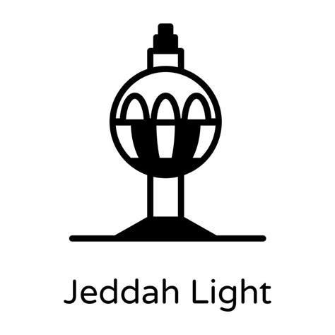 Jeddah Light Tower 3209648 Vector Art at Vecteezy