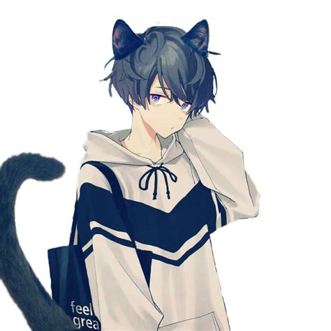 35 Trends For Cute Anime Cat Boy - Perangkat Sekolah