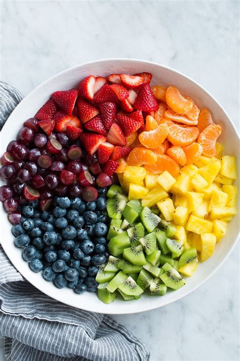 Honey Lime Rainbow Fruit Salad - Cooking Classy | Healthy snacks recipes, Healthy fruits ...