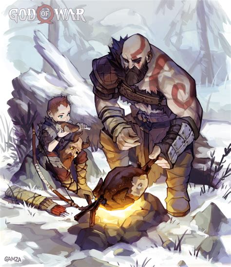 kratos and atreus - God of War Fan Art (43501056) - Fanpop - Page 11