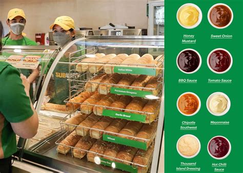 Your Guide to Subway Bread Choices and Sauce Options