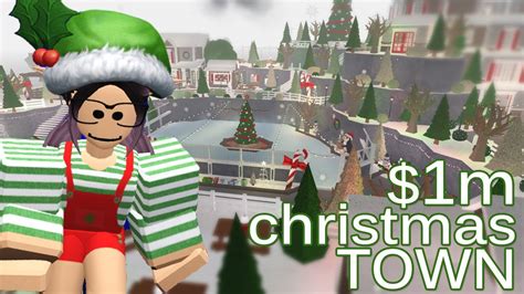 Bloxburg Christmas Town Layout